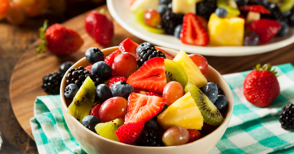 Rainbow Fruit Salad